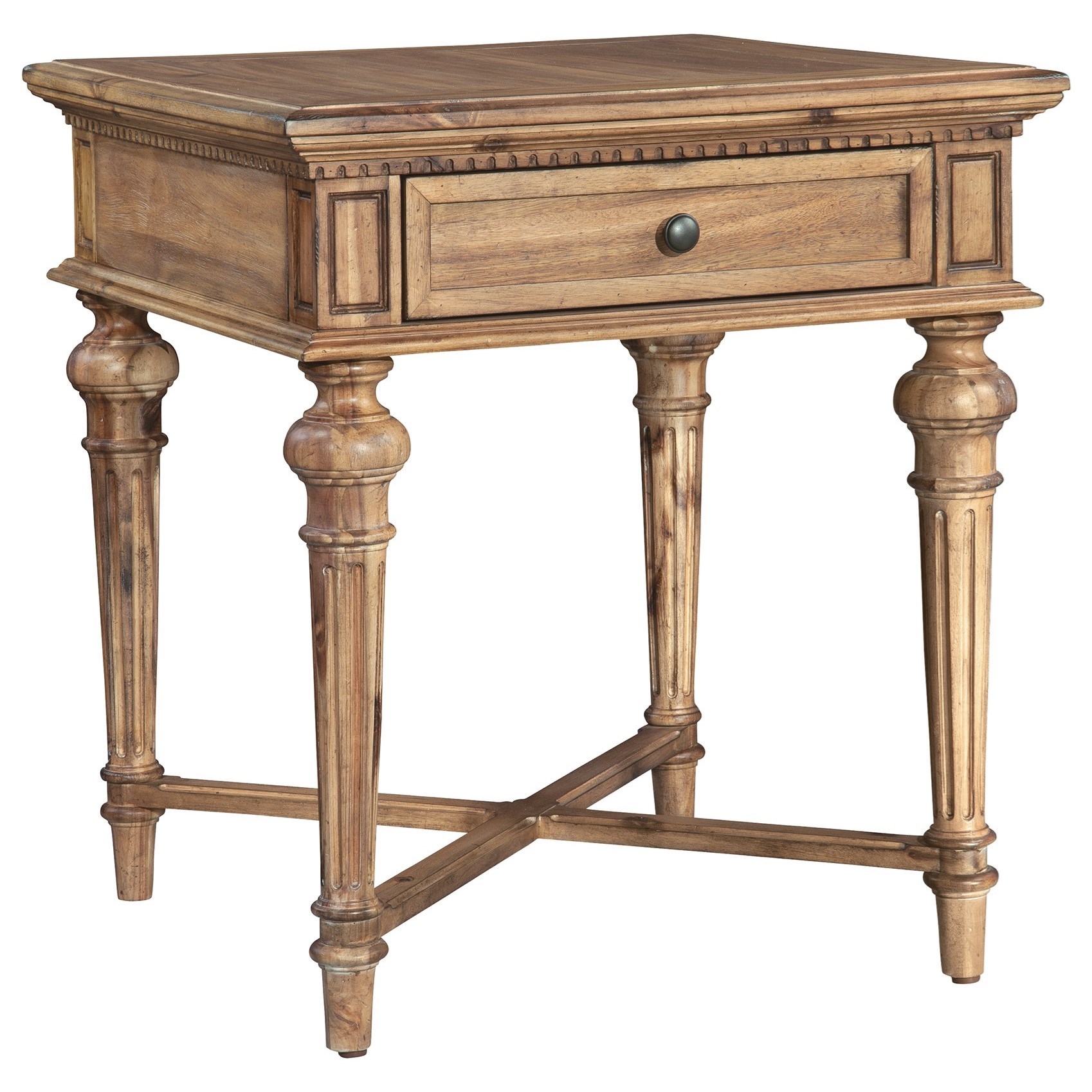 Hekman Wellington Hall Single Drawer End Table Sprintz Furniture